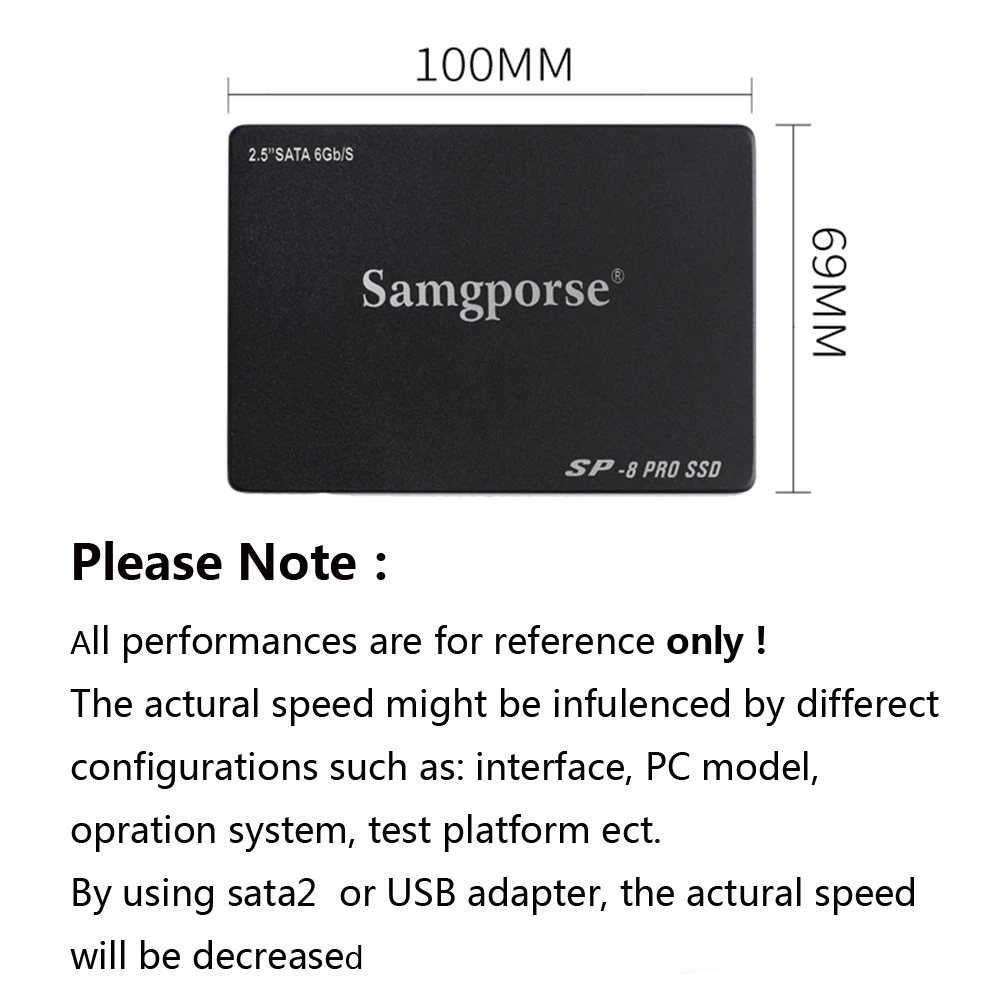 HY Samgporse ssd 480 ГБ 512 ГБ 960 ГБ sata iii 2,5 жесткий диск твердотельные диски 2," внутренний ssd