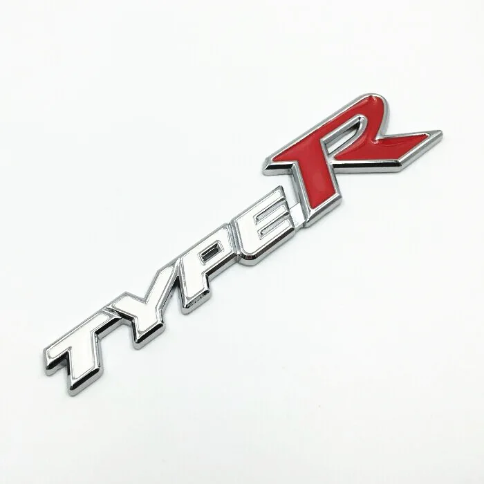 Honda модифицированный металлический только бампер наклейки Typer Автомобильный логотип Civic Fit Ling Faction Bosirui Xrv