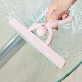 

Cartoon handle Soft Glass Scraper Squeegee Wiper Window Brush Cleaner Squeegee for Car Window Washing Kitchen Bathroom Tool