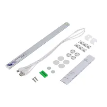 Светодиодный светильник под шкаф, ультра тонкий, с регулируемой яркостью, классный, сенсорный, дизайн, usb интерфейс для зарядки, отлично подходит для кухни, счетчик, светильник ing