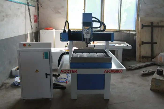 Jinan AccTek с CE FAD Сертификация мини ЧПУ гравировальный станок AKM6060 для металла