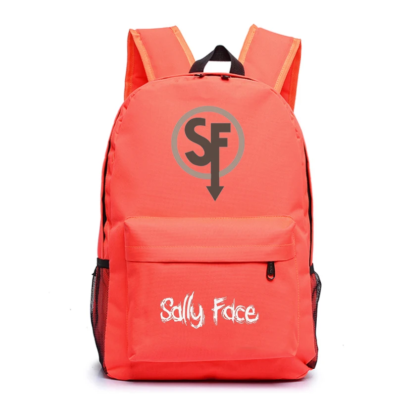 26 Высокое качество Sally Face рюкзак для учеников, мальчиков и девочек обратно в школьный подарок сумки Мода Холст Путешествия Mochila для мужчин и женщин подростков - Цвет: 26