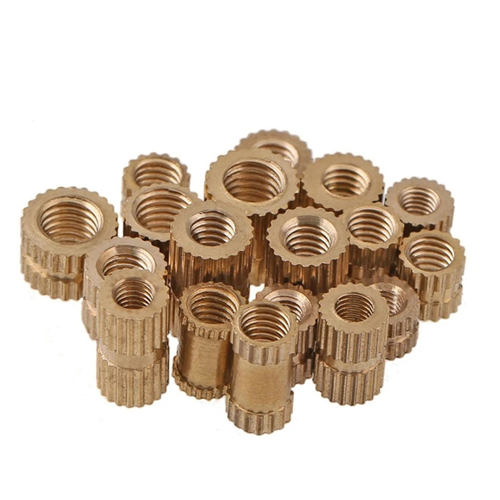 330pcs Embedded Nut Combination Copper Nut M2/m3/m4/m5 Brass Knurled