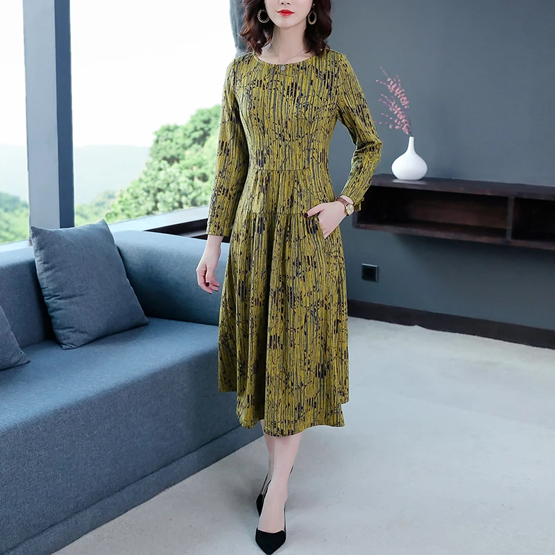 ASYH-8229# вечерние платья, длинное темно-красное платье с круглым вырезом и рукавом для выпускного вечера, свадебное платье,, платье для выпускного бала
