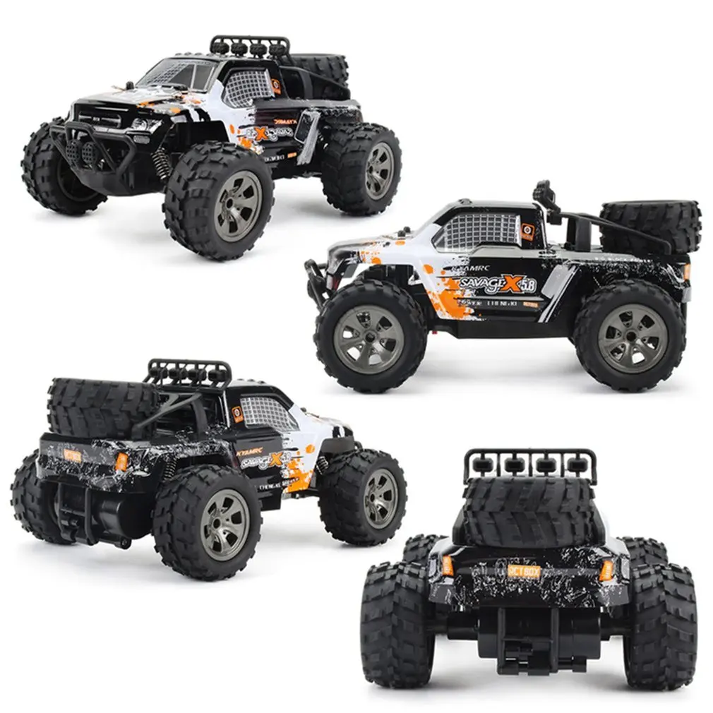 1:18 RC большой ножной автомобиль грузовик 2,4 г дистанционное управление внедорожный гусеничный автомобиль модель RTR игрушка для детей подарок 8266A