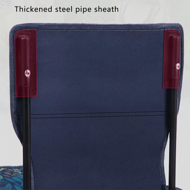 Hot Sale Summer Outdoor Portable Folding Oxford Beach Chair High Strength Camping Fishing Chair