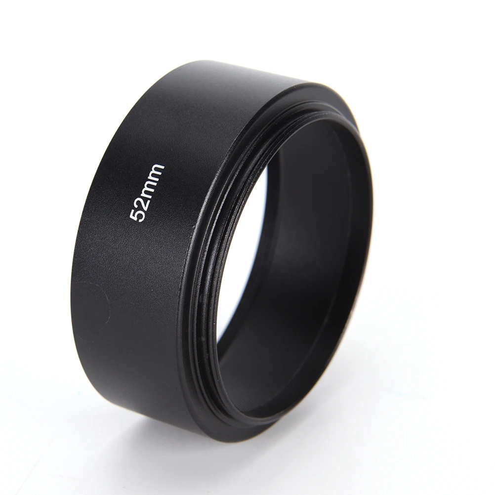 Горячая 52 мм металлическая бленда объектива камеры для Canon Nikon 50 мм F1.8 аксессуары инструмента
