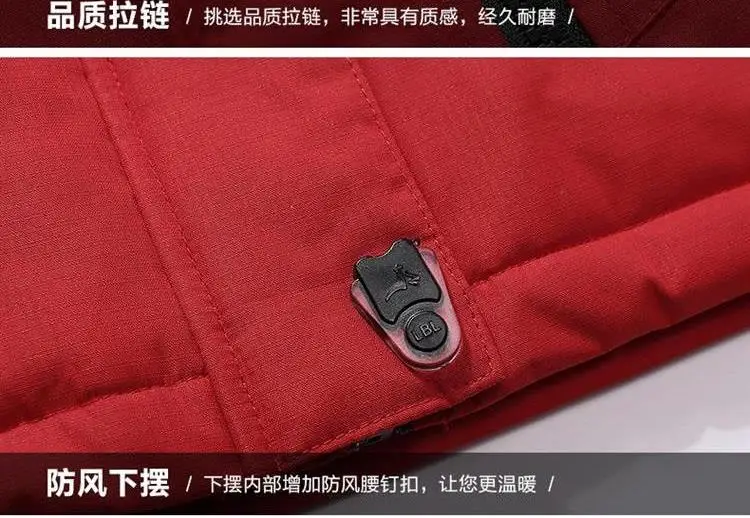 Роскошная зимняя куртка мужская 5XL 6XL Толстая теплая парка пальто водонепроницаемая горная Куртка Карманы с капюшоном флисовая куртка ветровка