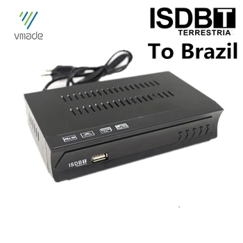 

ISDB-T TV Digital Terrestre Receptor ISDB-T Set Top Box TV Tuner Receiver H.264 USB Para VHF UHF Antena Brasil Peru