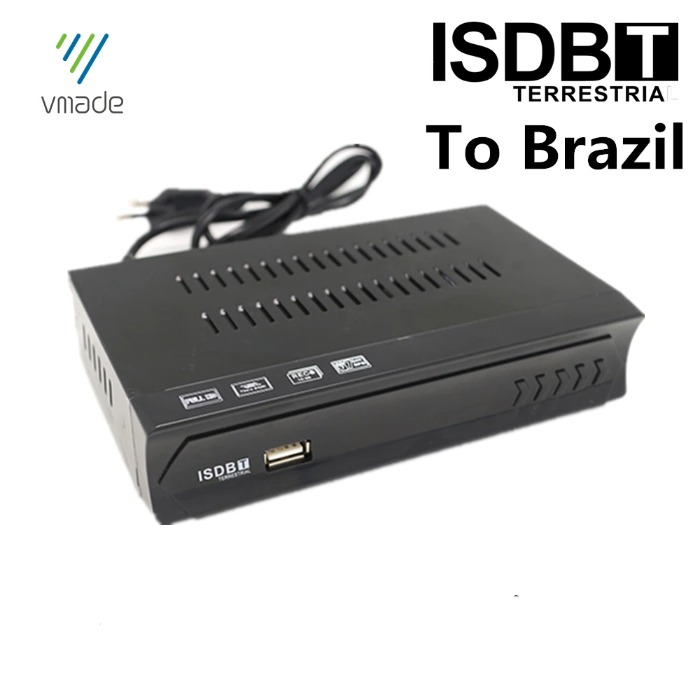 Isdb T Tv Digital Terrestre Receptor Isdb T Set Top Box Tv Tuner Receiver H 264 Usb Para Vhf Uhf Antena Brasil Peru Satellite Tv Receiver Aliexpress
