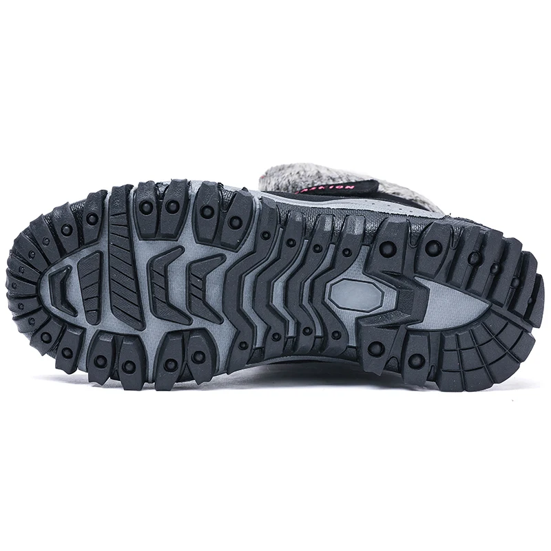 Najtaniej Buty damskie Super ciepłe buty na śnieg na zimowe buty damskie kostki platformy Botas Mujer zimowe obuwie zamszowe skórzane buty zimowe