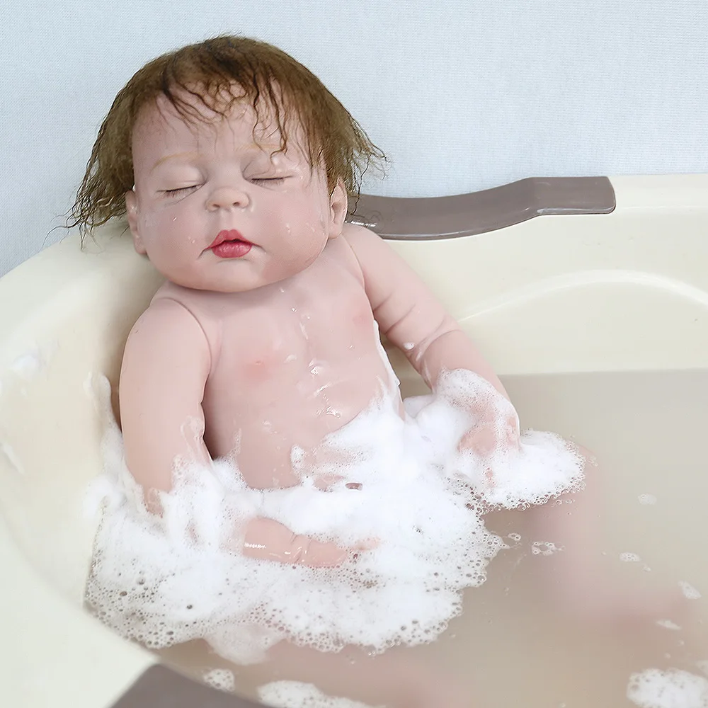 22 дюйма, полностью силиконовые куклы Reborn Baby, 55 см, реалистичные куклы Menina для ванны, восхитительные настоящие игрушки Boneca для детей на день рождения
