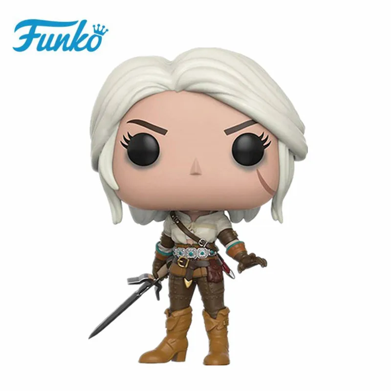 Funko pop Ведьмак эредин Цири гералт из программного обеспечения 3 Фильм Винил экшн и игрушка Фигурки Коллекционная модель игрушки для детей - Цвет: wicher 150 no box