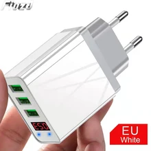 Fiuzd Быстрый светодиодный дисплей телефон зарядное устройство для Iphone11 pro max xs xr 5s 6s usb зарядное устройство для huawei honor 9x honor 8x honor 20 p30pro