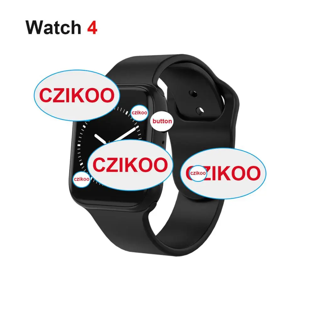 44 мм умные часы серии 4 часы Push Message Bluetooth подключение для IOS apple iPhone 7 8X11 Android Smartwatch