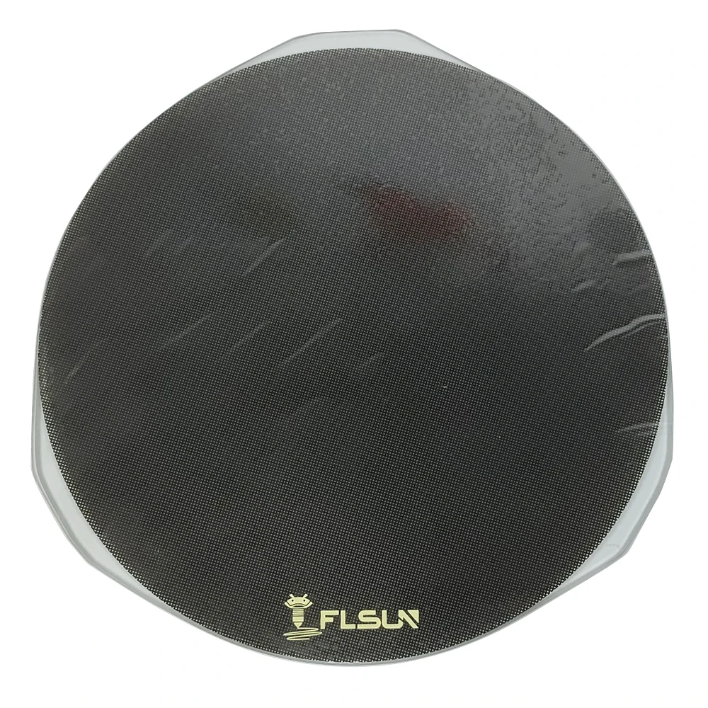 Flsun Sr Parti Piattaforma Circolare In Vetro Reticolare Su Letto Caldo Adatto Per Stampante Flsun Delta Sr