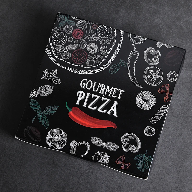 Bakerdream 10/20pcs 6 inch Pizza Boxes Bulk 16cm*16cm*4cm Deep Snack West Point Box Packaging |