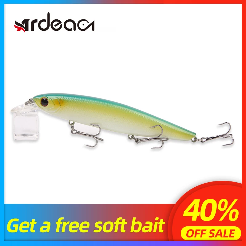 

ARDEA Fishing Lures Minnow floating 145mm 24g Long Casting Diving Baits isca Artificial hard lure Sea Bass pike crankbait