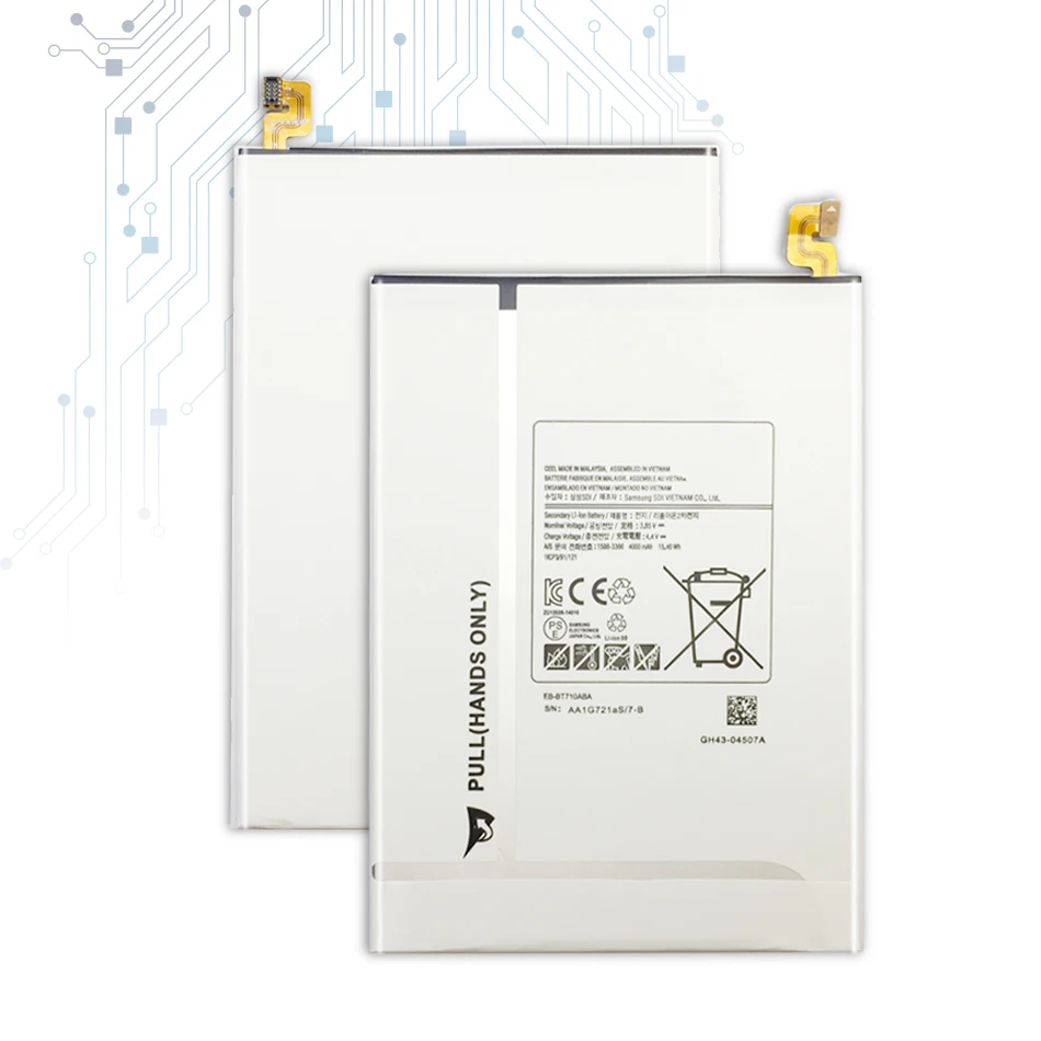 Литий-полимерный аккумулятор для планшета samsung Galaxy Tab S2 8,0 SM T710 T715 T715C SM-7710 SM-T715 аккумулятор 4000 мАч EB-BT710ABE