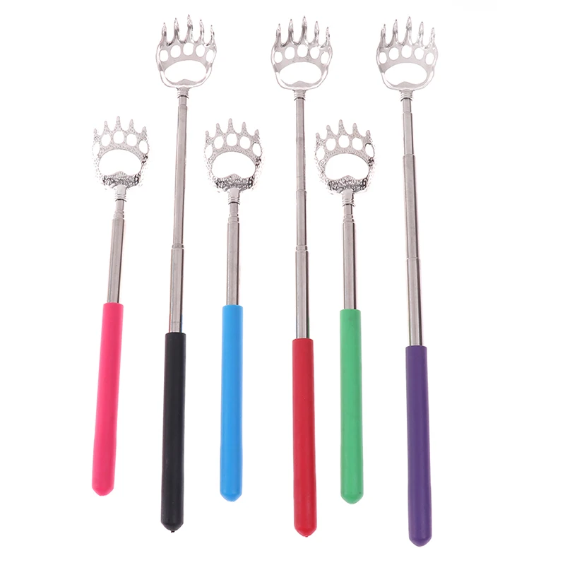 Handy Retractable Hand Grip Five-tooth Soft Massage Tools Back Scratcher Scratching Device For Elderly Hand Grip Relieve Itch,massage tool,back scratchers