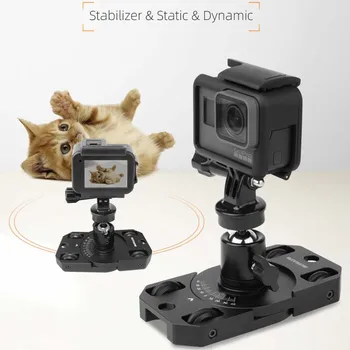 

Pan Shooting Stabilizer for Gopro 8 Camera Video Dolly Trackless Stabilizer for GoPro 8 7 6 5 SJCAM Xaioyi for Osmo Pocket