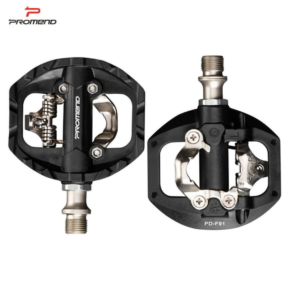 Promend Pdf91 Mountain Bike Pedals, Du + Black Nylon Bicycle Pedals