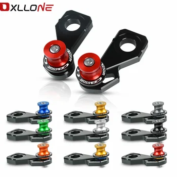 

FOR Honda CB650R Neo Sports 2019 Motorcycl Accessories CNC Aluminum Rear Wheel Axle Stand Pick Up Hook Set Cotton Reels CB 650R