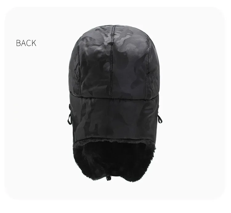Lei Feng hat female winter warm thick outdoor windproof men winter ear protection neck cap cycling cold hat with mask