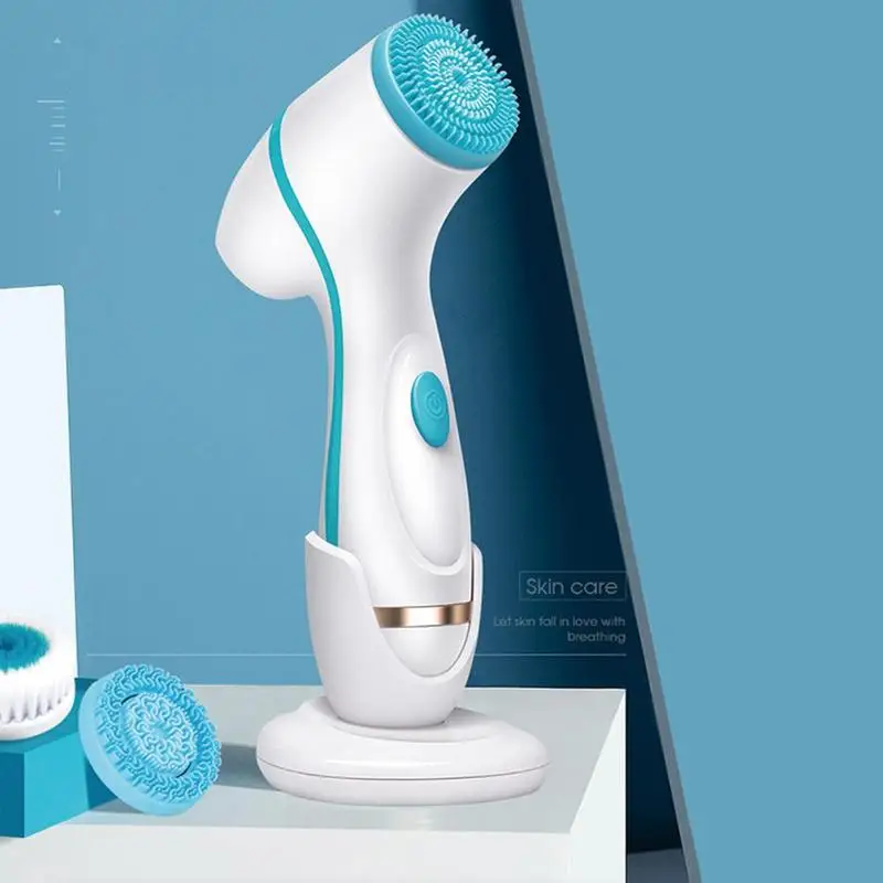 

Cleansing Brush Sonic Face Spin Brush Set Spa System For Deep Cleaning Remove Blackhead Machine Massage Skin Care