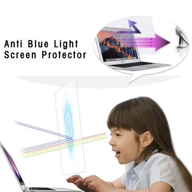 Laptop Screen Protector for Macbook Air 13 Inch A1369 A1466/Macbook White A1342 Anti-glare Screen Protector Protective Film 4