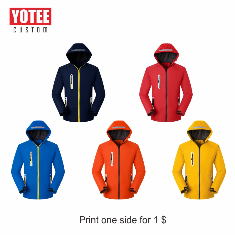 

YOUTEE 2019 autumn and winter men's sweater thick wool personal company group cheap men's LOGO custom sweatshirt