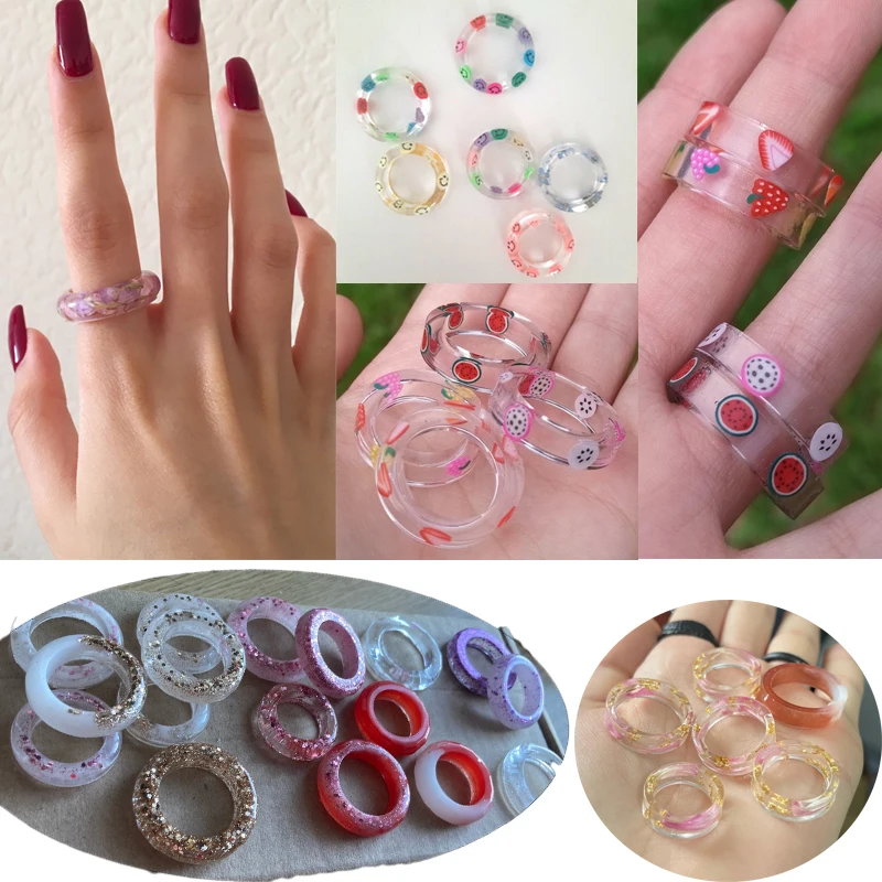 Silicone Molds Resin Rings, Silicone Ring Jewelry