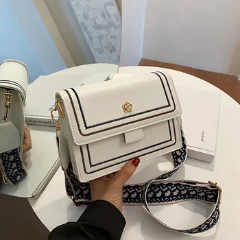 

Solid Color PU Leather Crossbody Bags For Women 2020 Luxury Quality Shoulder Simple Bag Female Handbags and Purses Hand Bags