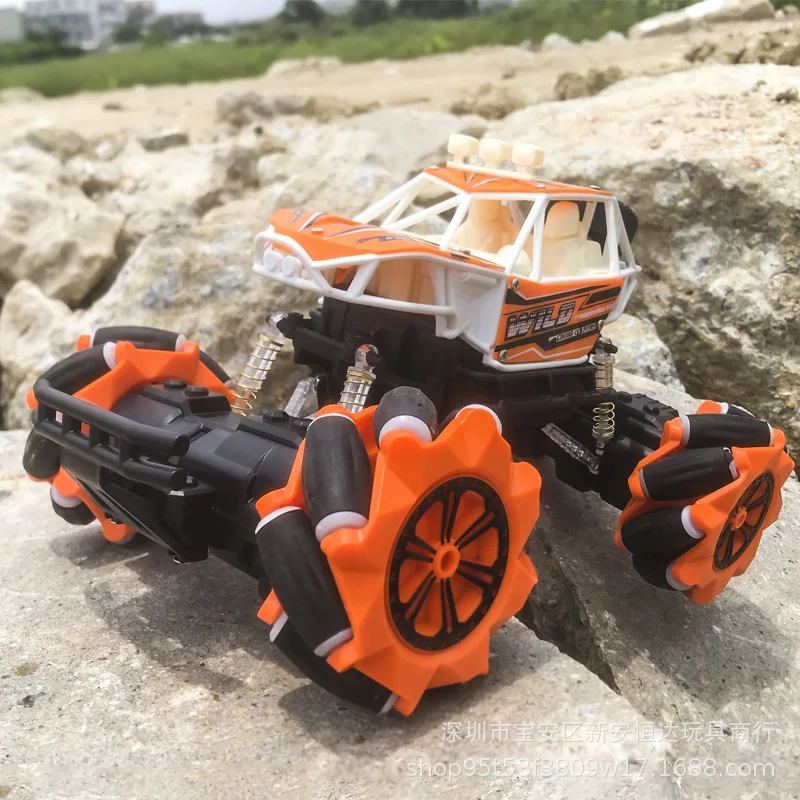 

2.4G RC Car With Mecanum Wheel 1:16 4WD Drift Climbing Remote control Stunt Dirt Bike Boys Toy Off-road vehicle Wireless SUV car