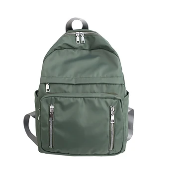 

Woman Backpack Waterproof Nylon zipper Women Backpacks Schoolbag for Teenage Girls Ladies Mochilas Travel Bags High Quality