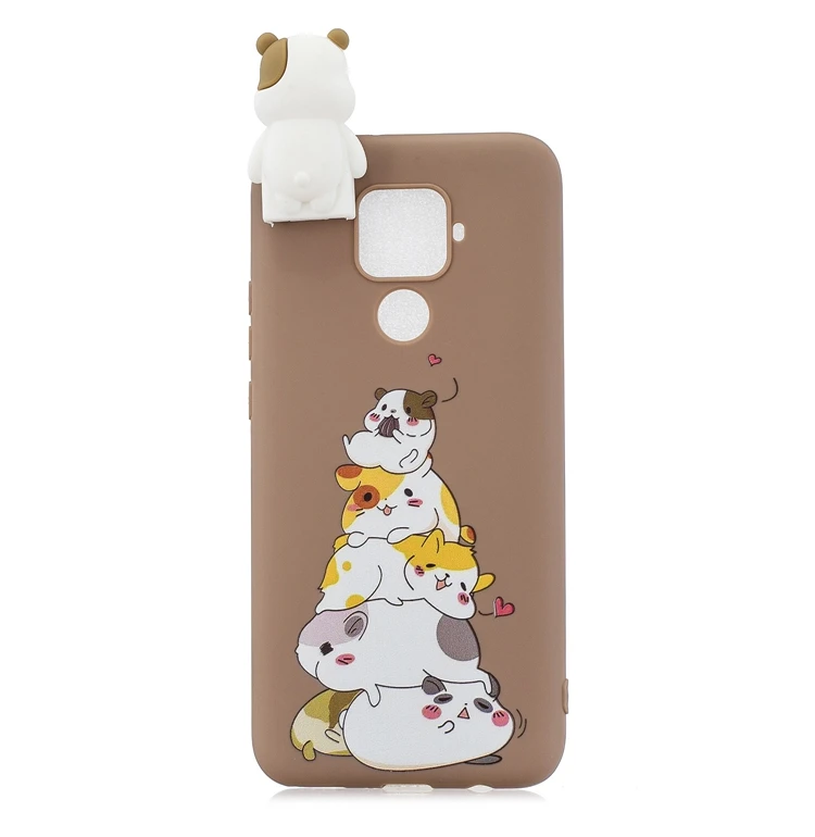 sFor Huawei Mate 30 20 10 Lite Case Silicone Cute 3D Cat Panda TPU Soft Back Cover Case For Huawei Y6 Y7 Y9 Y5 Coque