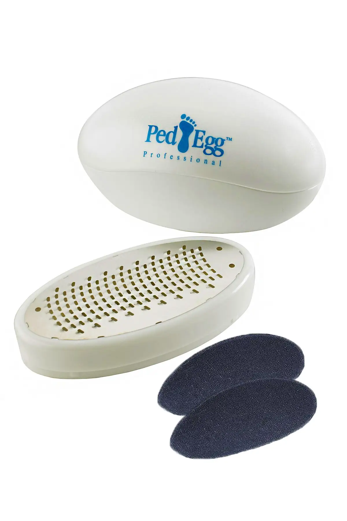 Foot File With Egg Ped Shape Foot Scrubber For Dead Hard - Temu