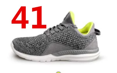 Light gray 41 Оригинальные Xiaomi FREETIE легкие кроссовки удобные дышащие EVA Подушки Нескользящие трикотажные верх Прогулочные кроссовки обувь - Цвет: Light gray 41
