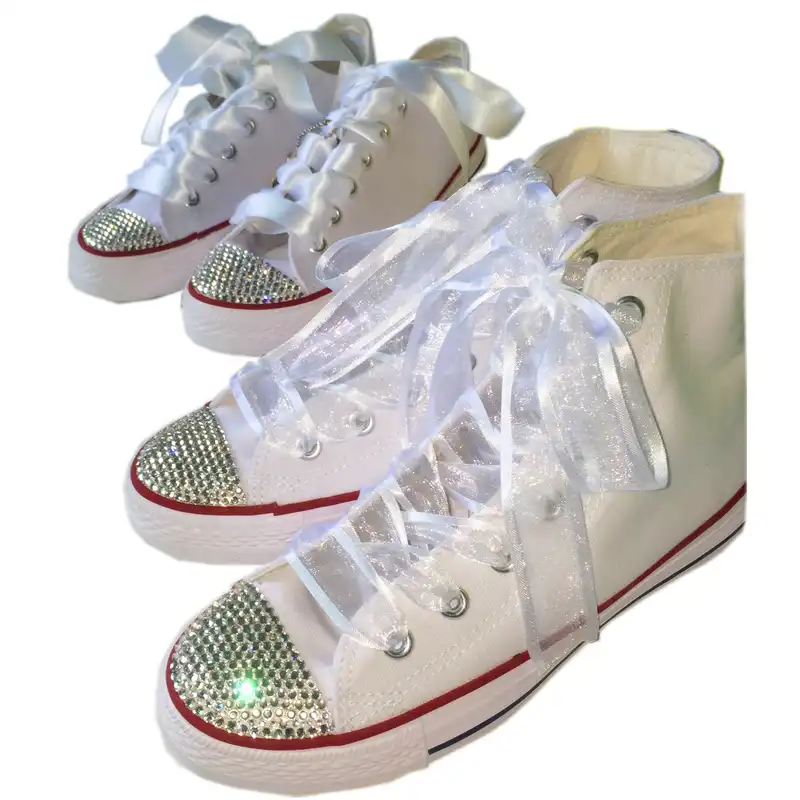 sparkle canvas shoes