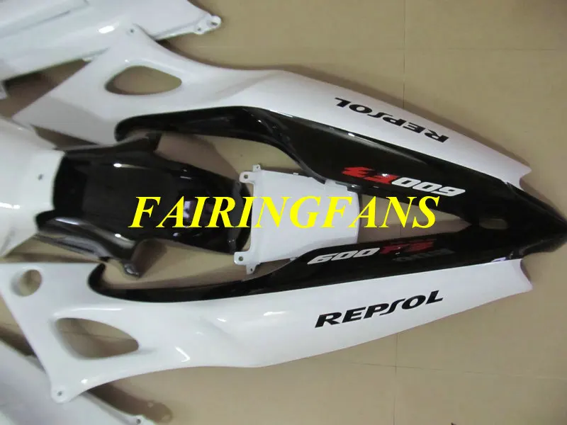 Мотоцикл обтекатель комплект для HONDA CBR600F3 97 98 CBR 600 F3 CBR 600F3 CBR600 1997 1998 черно белые Обтекатели части+ подарки HM11