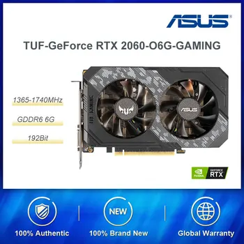 

ASUS NVIDIA Geforce RTX2060 TUF Geforce RTX2060 O6G GAMING GDDR6 192 bit Graphics Card For Gaming Desktop Computers