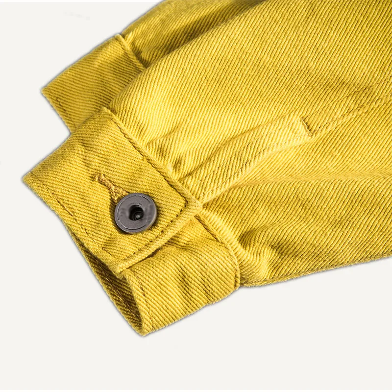 low cost  Plus Size Loose Ripped Yellow Denim Jackets 3XL Autumn Women Jean Coat Boyfriend Baggy Outwear Basi