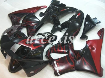 

4 Free Gifts New ABS Motorcycle Fairing Kit Fit for HONDA CBR919RR CBR900RR 919 1998 1999 98 99 bodywork set Cool red Flame
