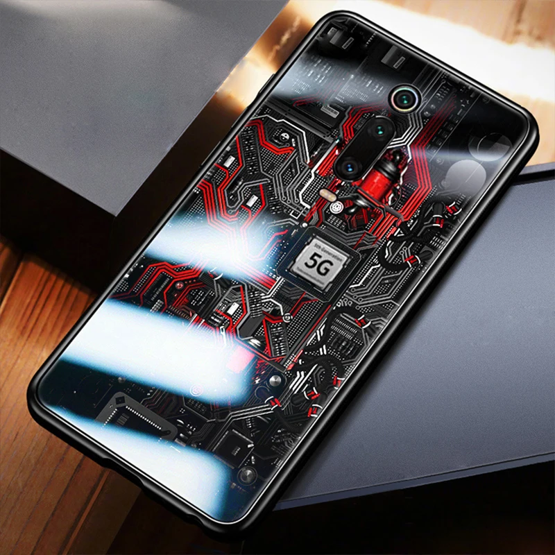 Чехол GFAITH для Xiaomi Mi 9T чехол из закаленного стекла Explorer разборный дизайн полная