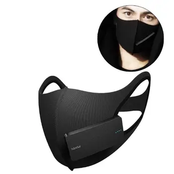 

Intelligent Electric face dust Mask, air Purification, 95% filt dust and Pollen Prevention PM2.5 Rechargeable Long Lifespan