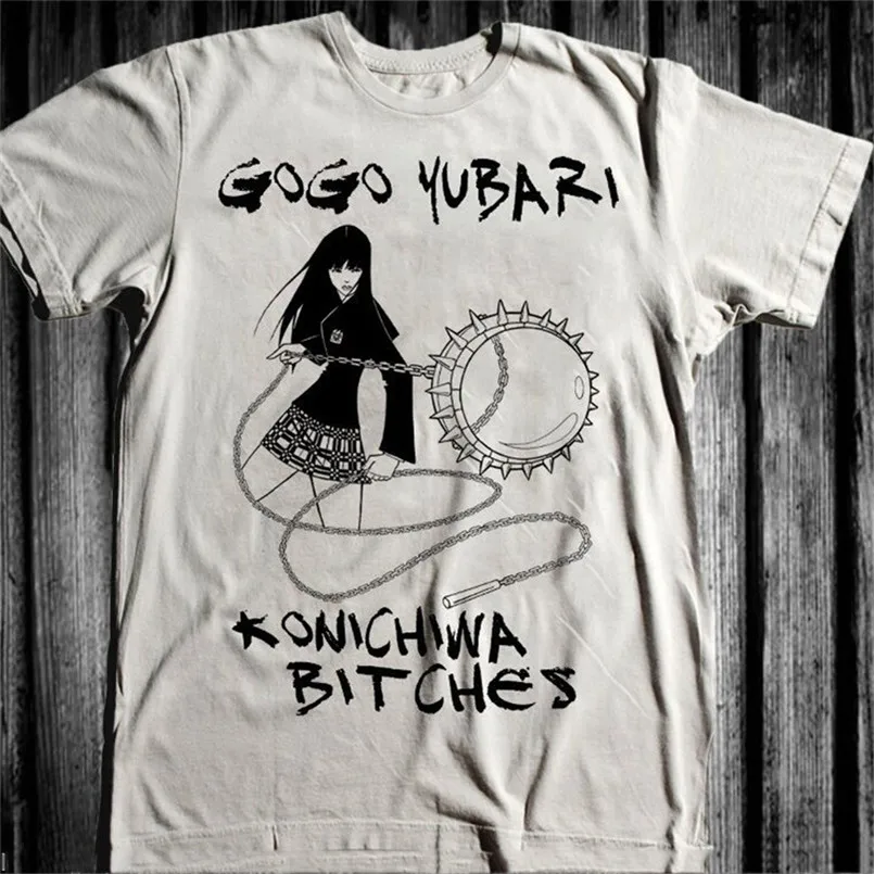 Винтажная Футболка Go Yubari Kill Bill Tarantino Wwgd Повседневная модная футболка из фильма на
