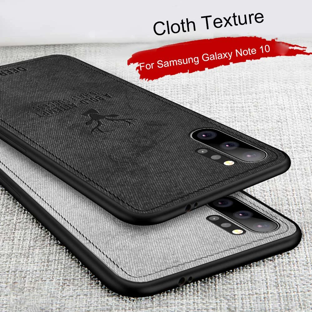 Классический тканевый чехол с оленем для Samsung Galaxy S20 FE Note 20 S21 Ultra 10 S10 Plus Lite легкий