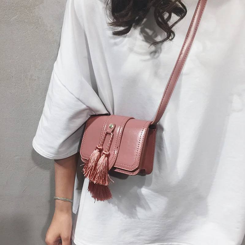 

JIULIN Shoulder-Crossbody-Bags Leather Handbags American-Style Famous Women European Brands