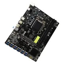 BTC – carte mère B250C CPU Miner, DDR4 12X PCI E vers USB3.0, carte graphique prenant en charge LGA 1151, GPU, minage, cryptomonnaie