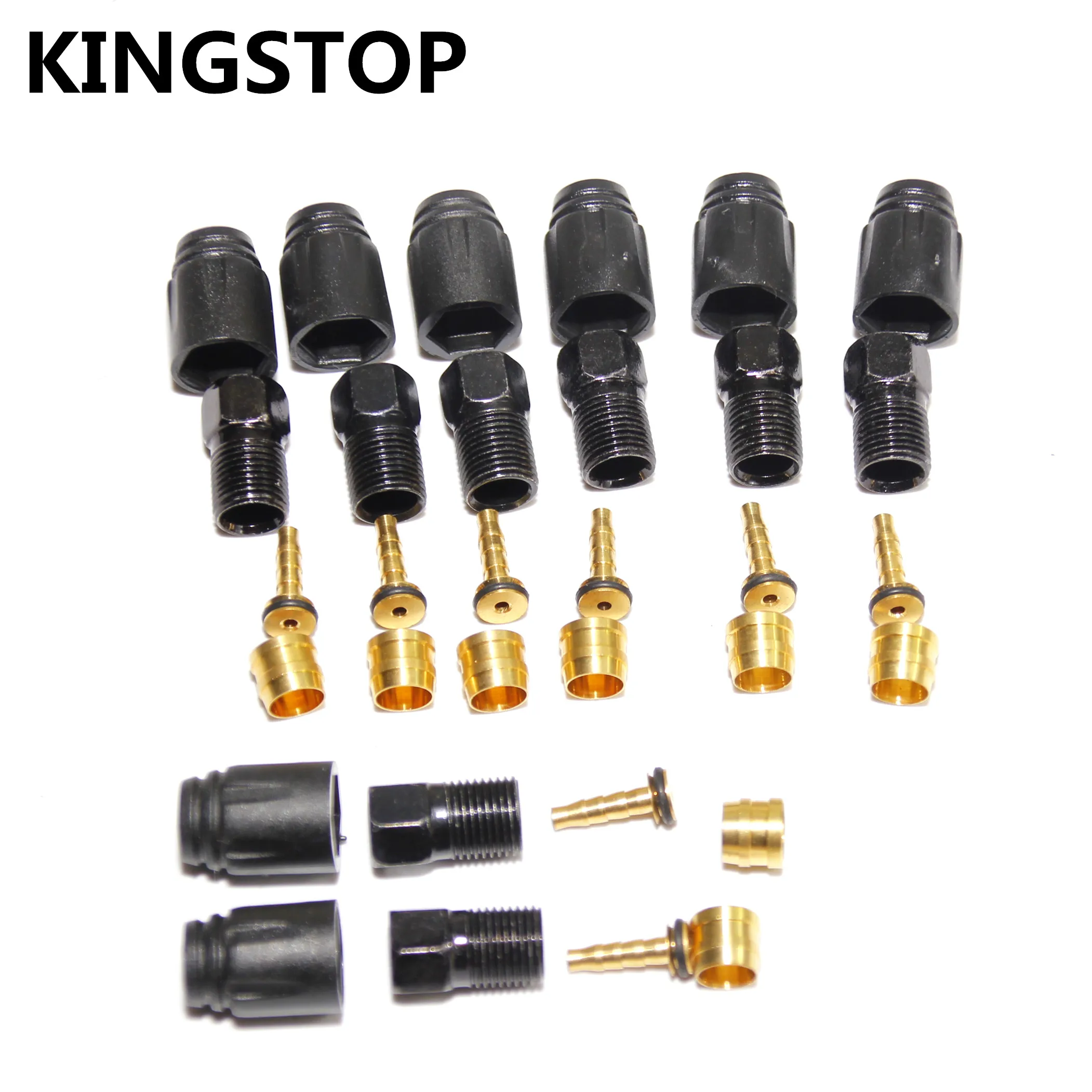 

10 sets of bicycle hydraulic hose insert hose fitting for Tektro series